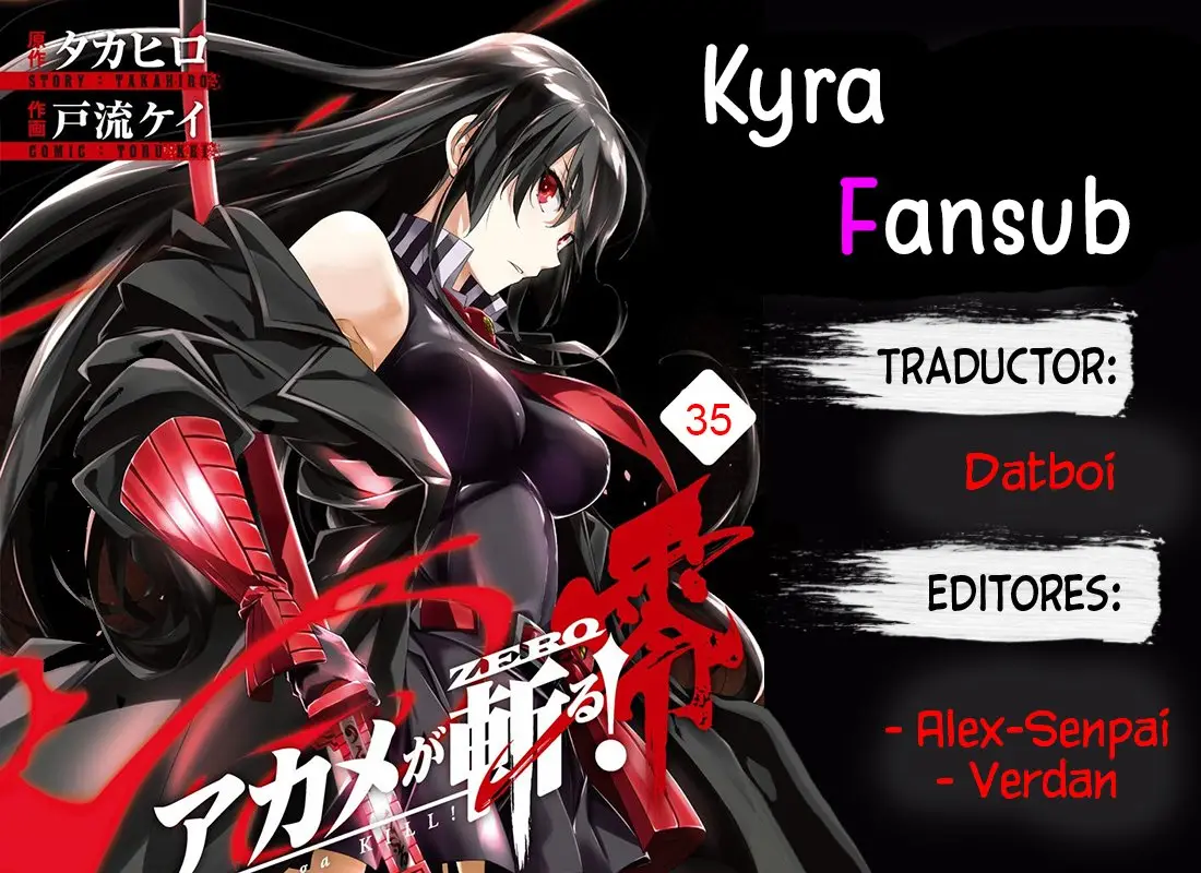 Akame ga KILL! ZERO capítulo 35, página 1