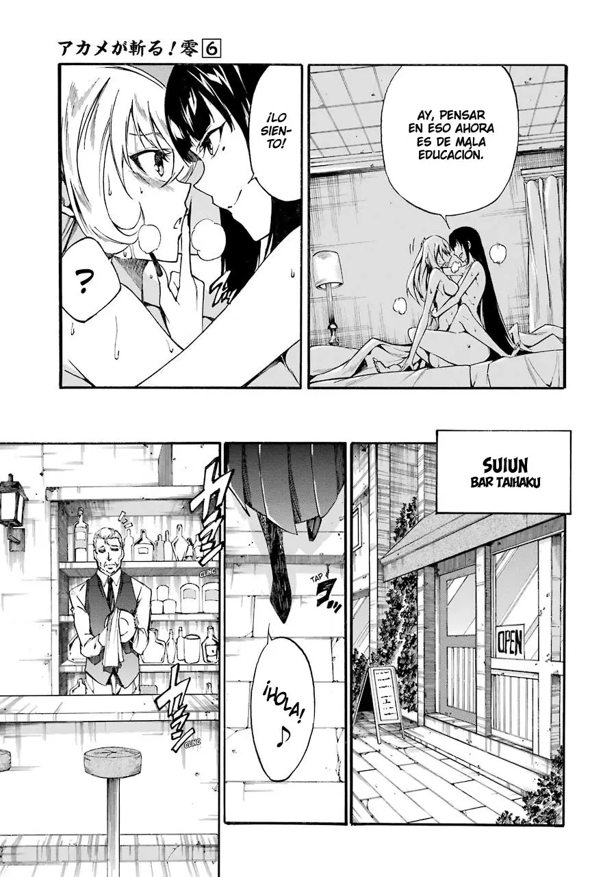 Akame ga KILL! ZERO capítulo 37, página 14
