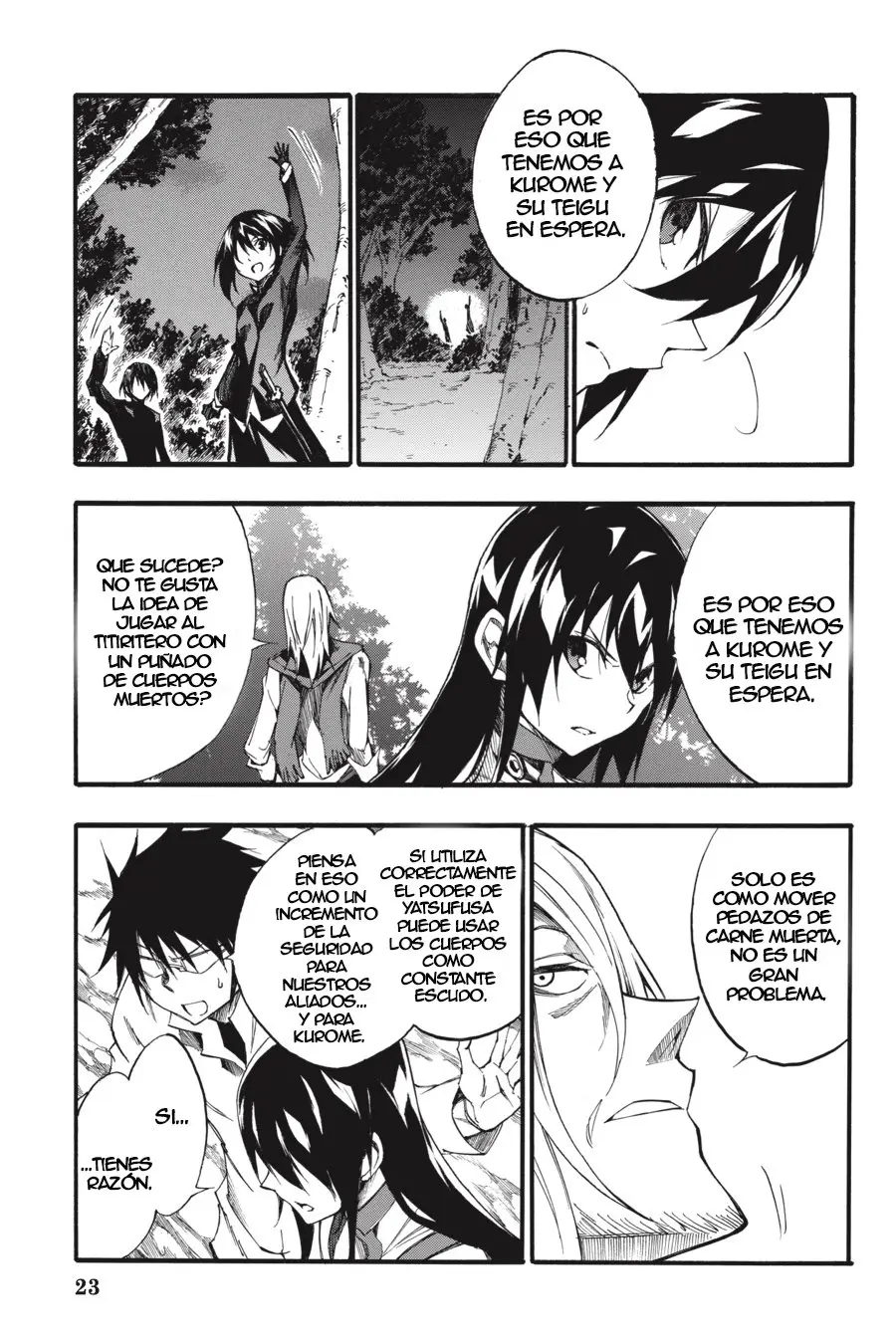 Akame ga KILL! ZERO capítulo 49, página 6