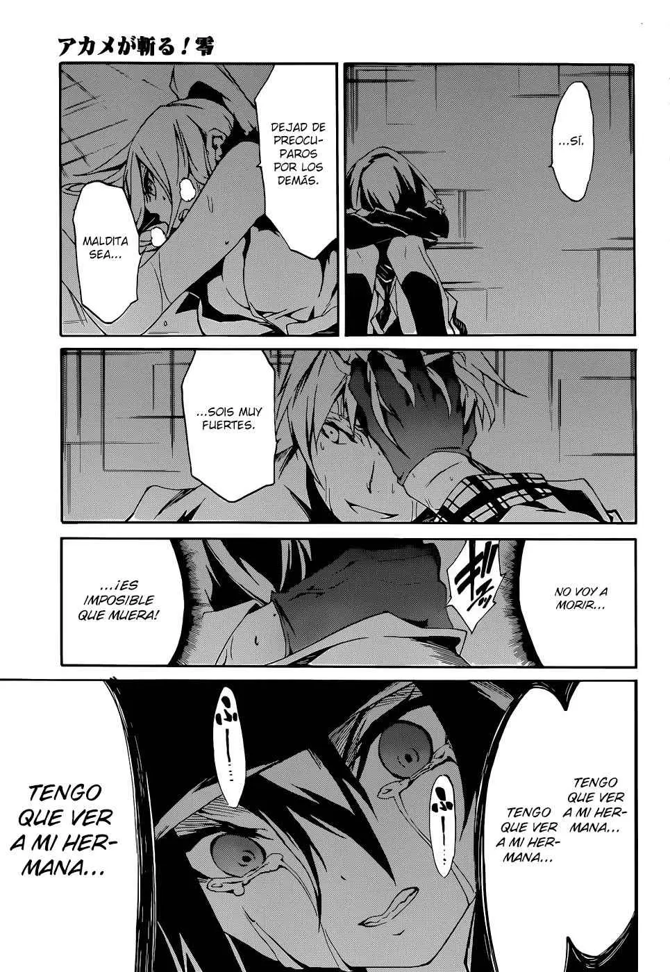 Akame ga KILL! ZERO capítulo 5, página 32