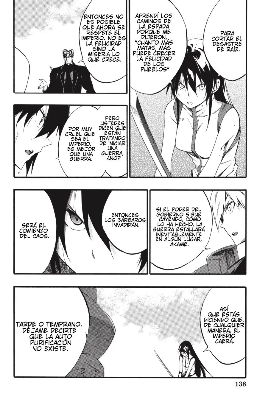 Akame ga KILL! ZERO capítulo 52, página 21