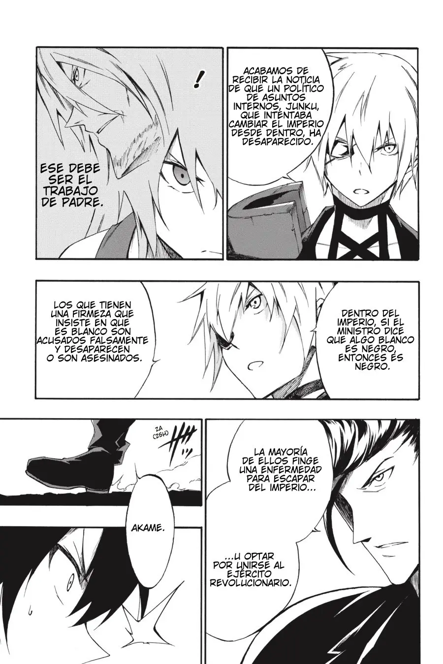 Akame ga KILL! ZERO capítulo 52, página 22