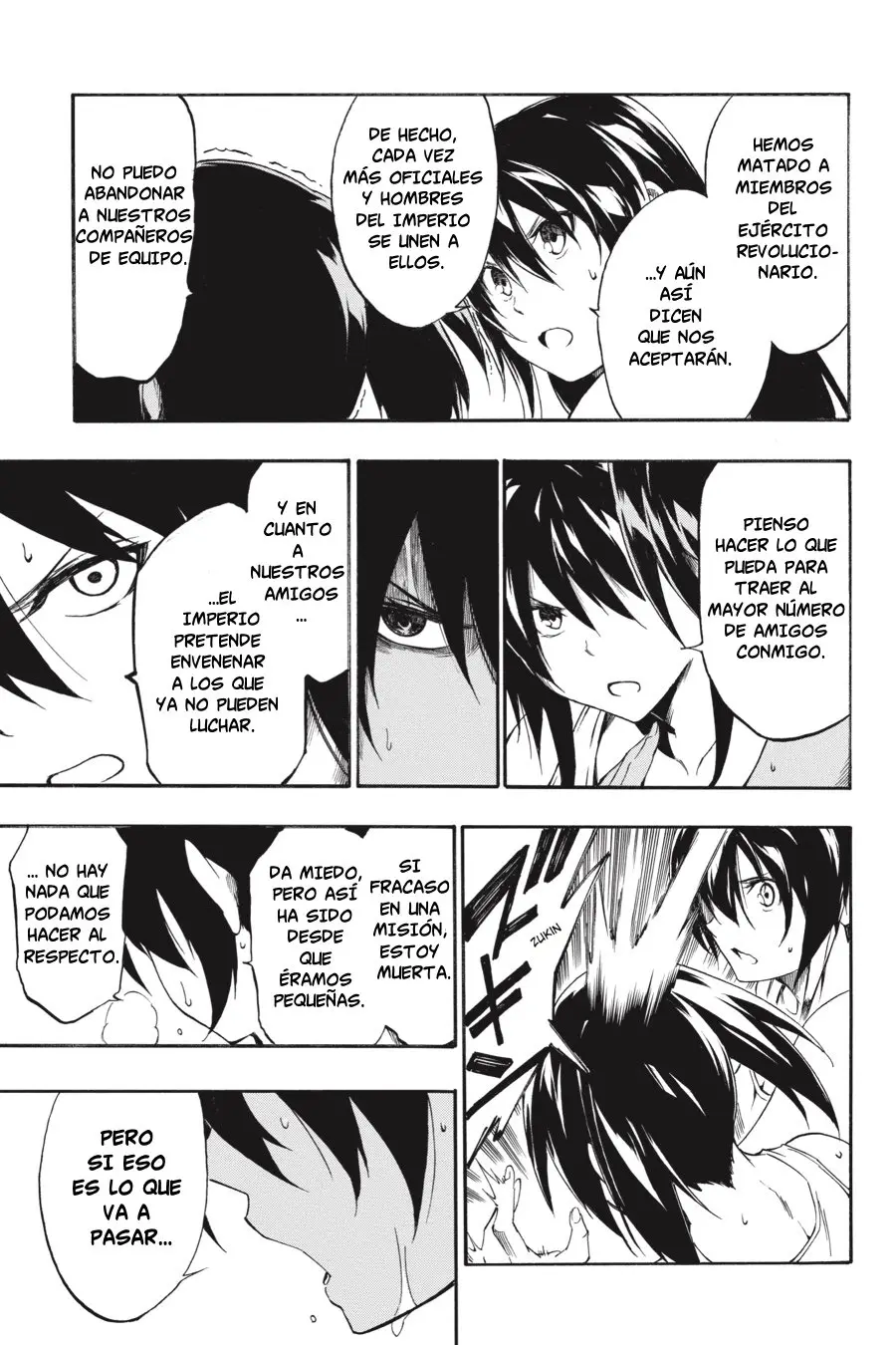 Akame ga KILL! ZERO capítulo 54, página 19