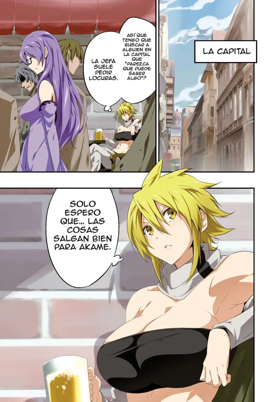 Akame ga KILL! ZERO capítulo 55, página 5