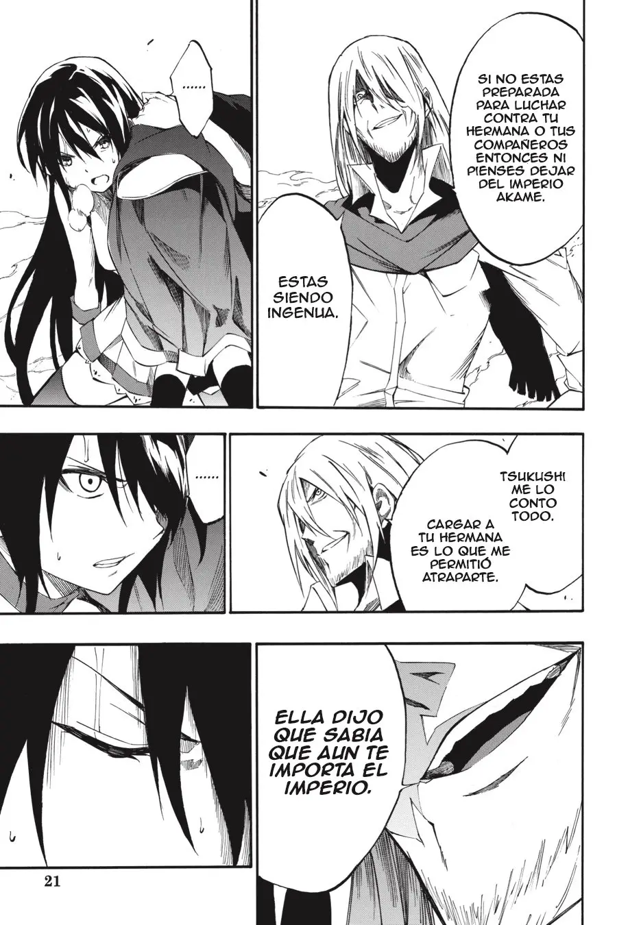 Akame ga KILL! ZERO capítulo 55, página 22