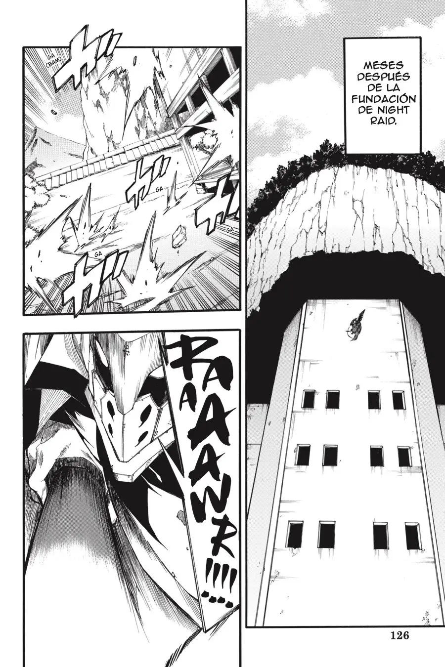 Akame ga KILL! ZERO capítulo 59, página 3