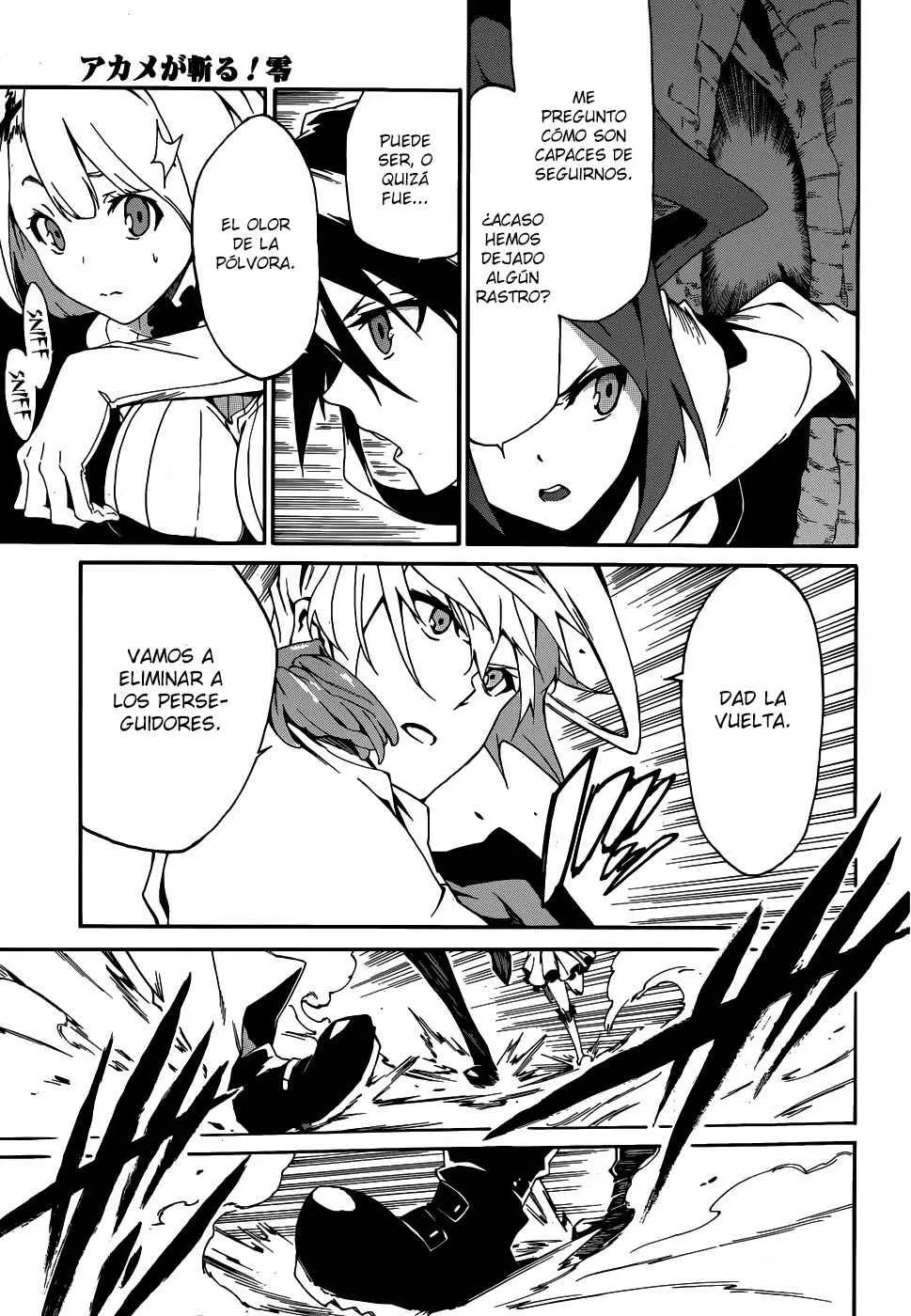 Akame ga KILL! ZERO capítulo 6, página 19