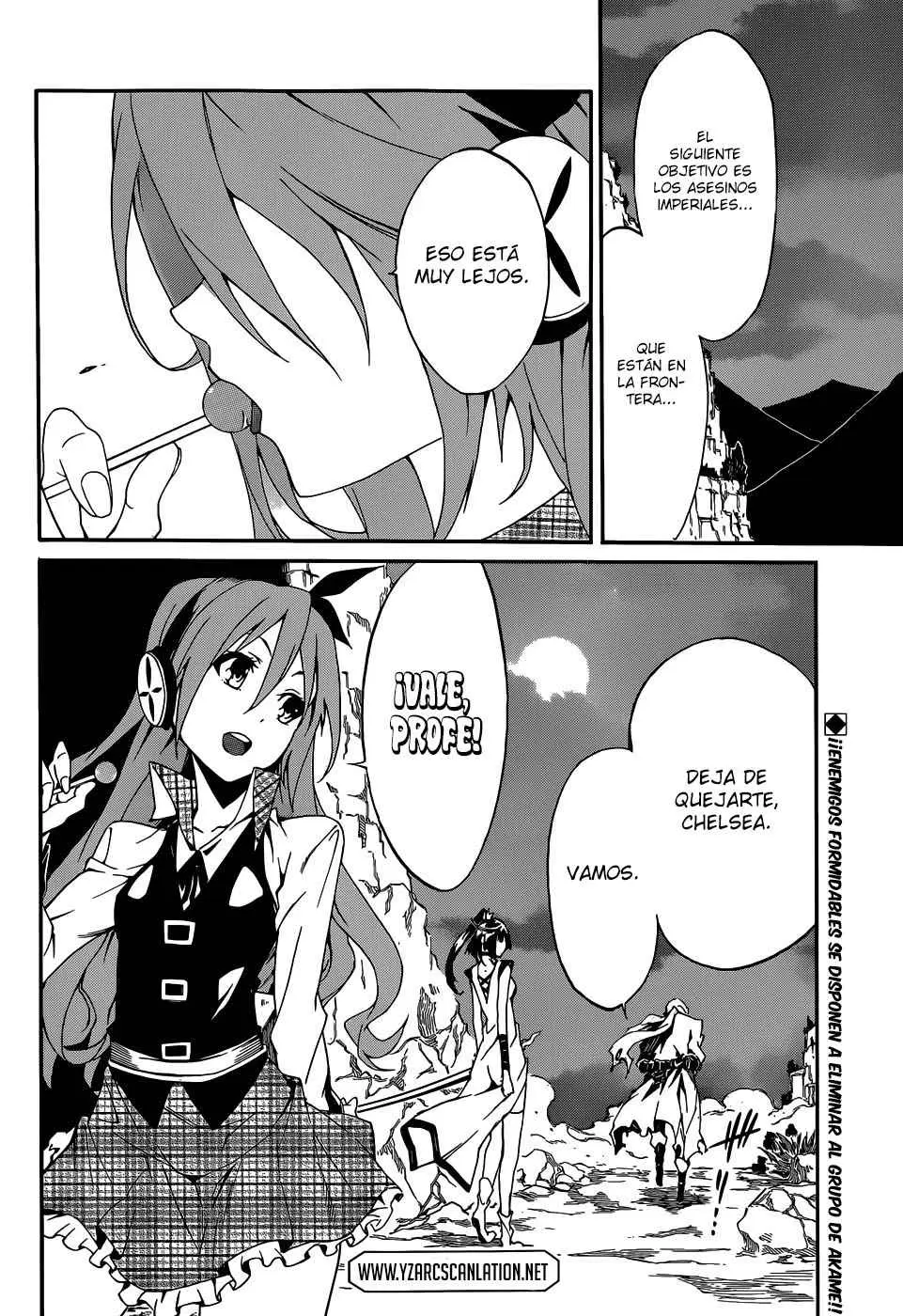 Akame ga KILL! ZERO capítulo 6, página 29