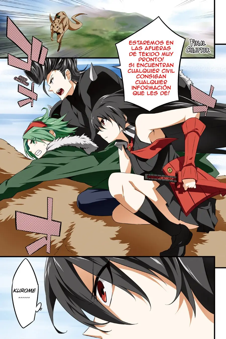 Akame ga KILL! ZERO capítulo 60, página 2
