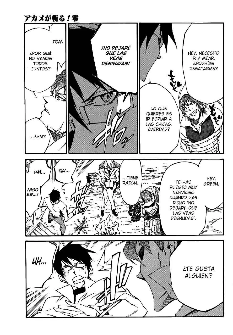 Akame ga KILL! ZERO capítulo 8, página 8