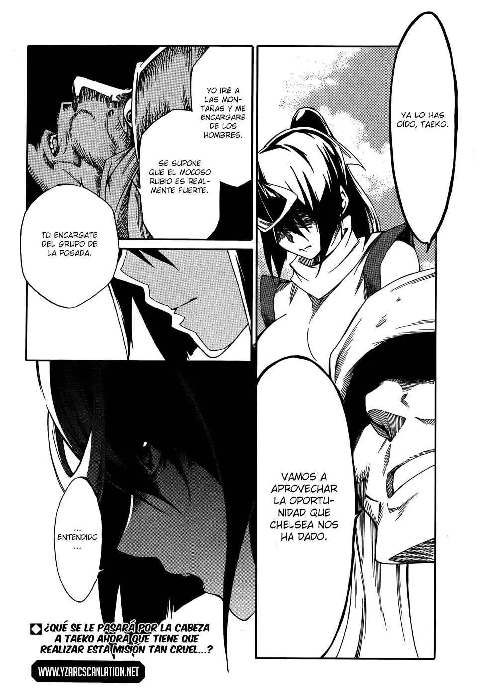 Akame ga KILL! ZERO capítulo 9, página 22