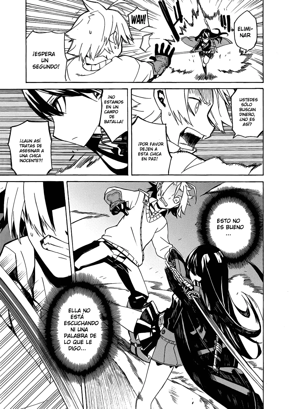 Akame ga Kill! capítulo 1, página 70