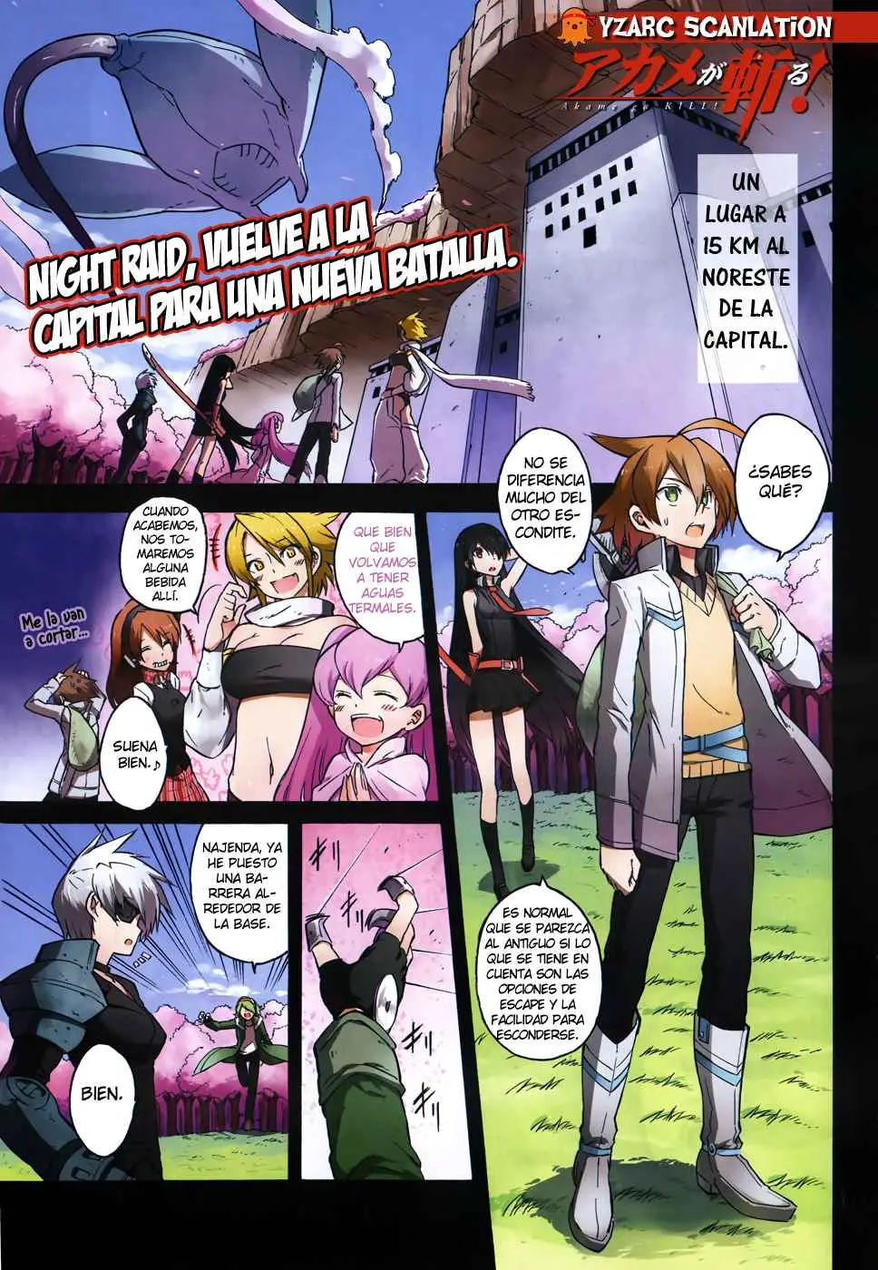 Akame ga Kill! capítulo 25, página 1