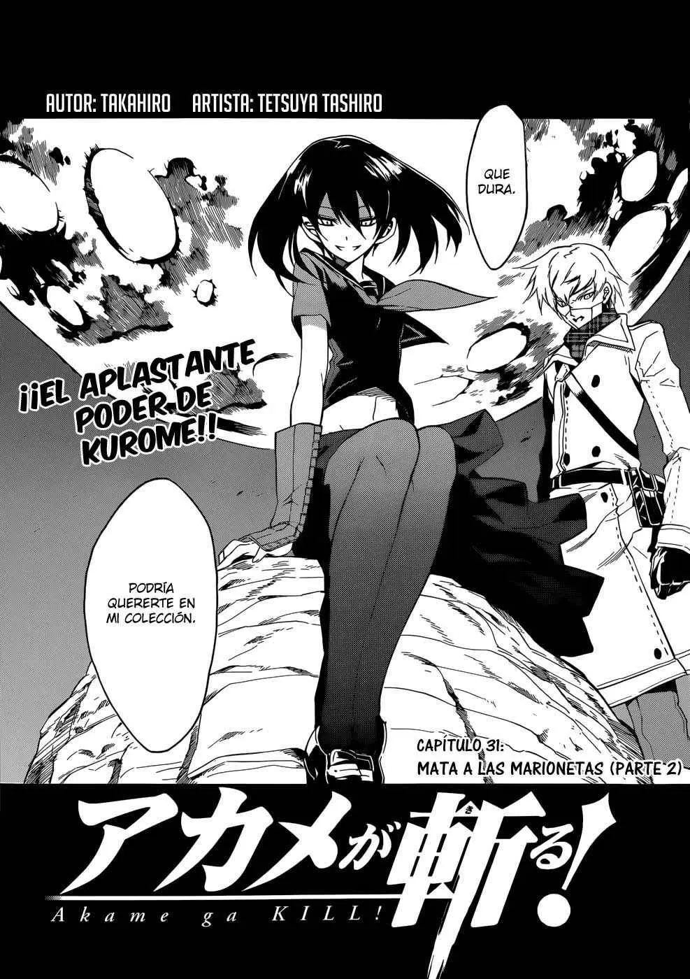 Akame ga Kill! capítulo 31, página 1