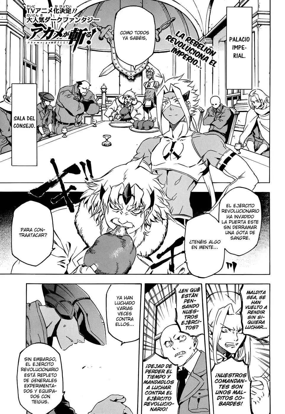 Akame ga Kill! capítulo 46, página 1