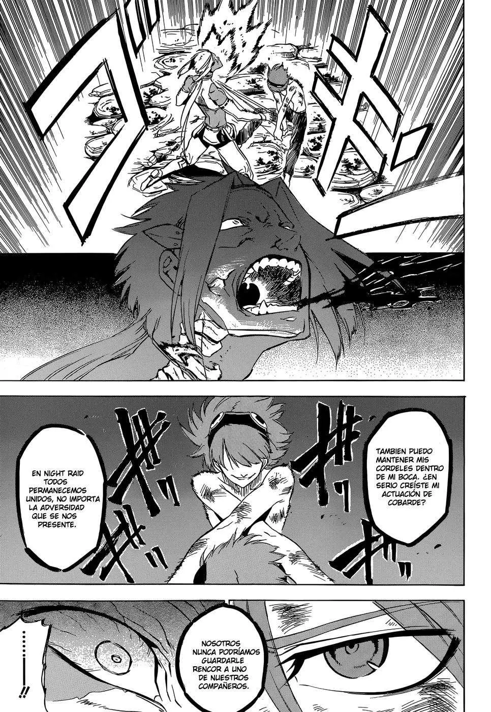 Akame ga Kill! capítulo 52, página 17
