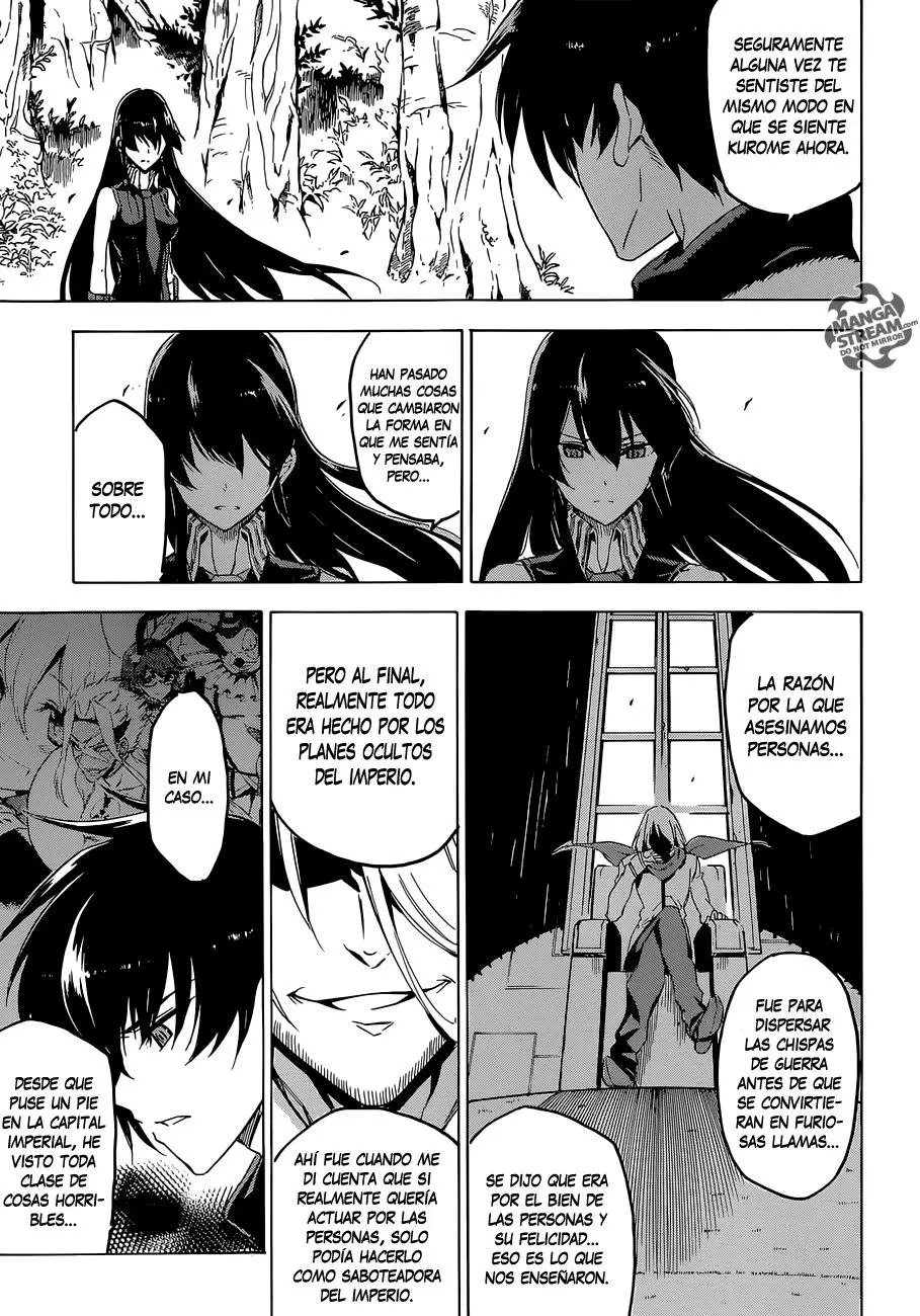 Akame ga Kill! capítulo 62, página 33