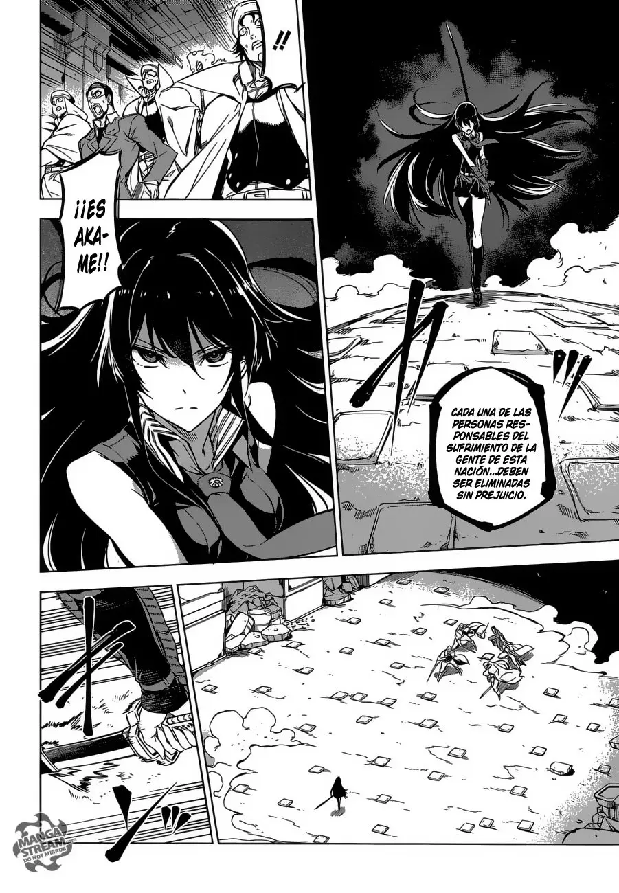 Akame ga Kill! capítulo 72, página 22