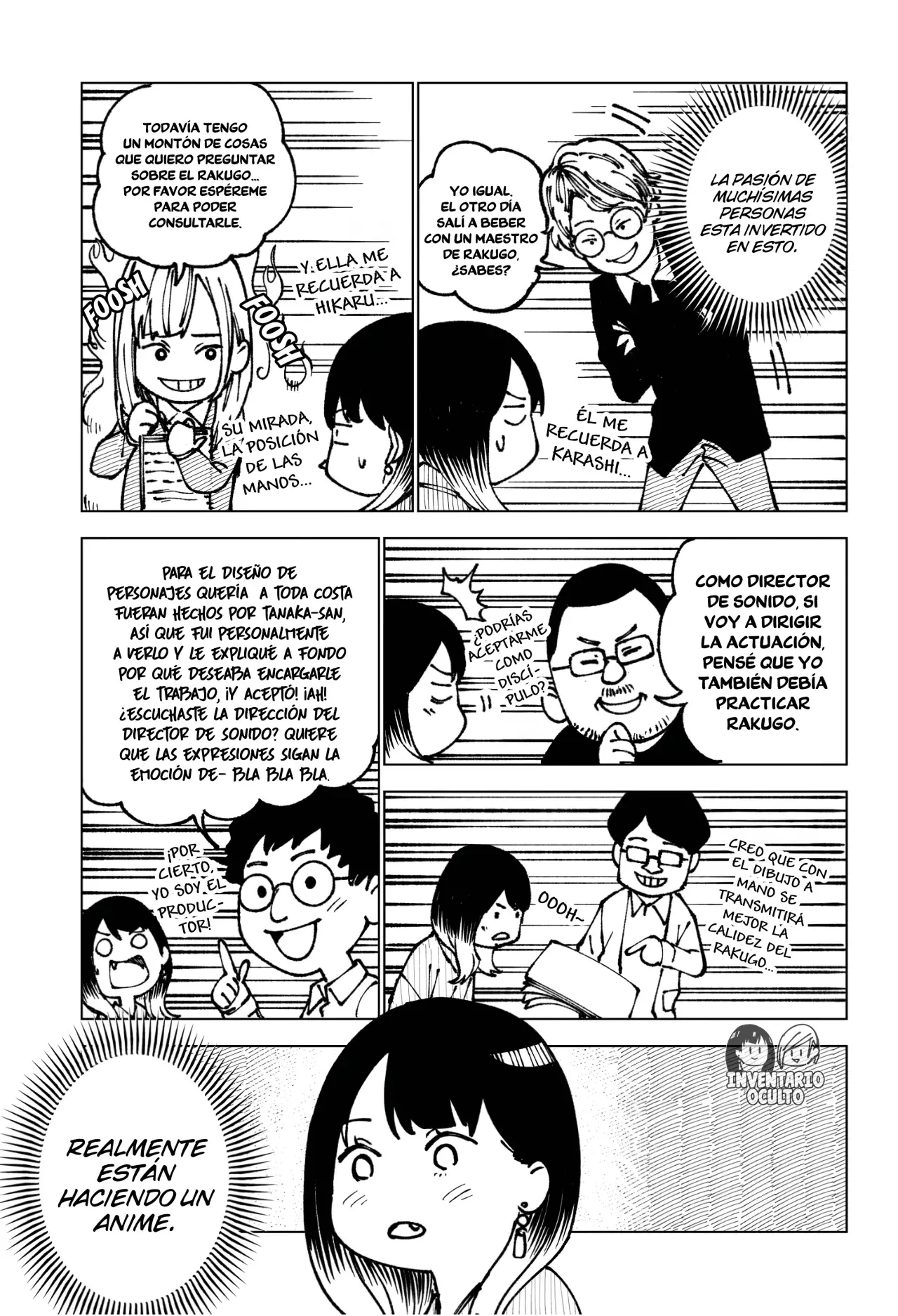 Akane-banashi capítulo 170.5, página 8