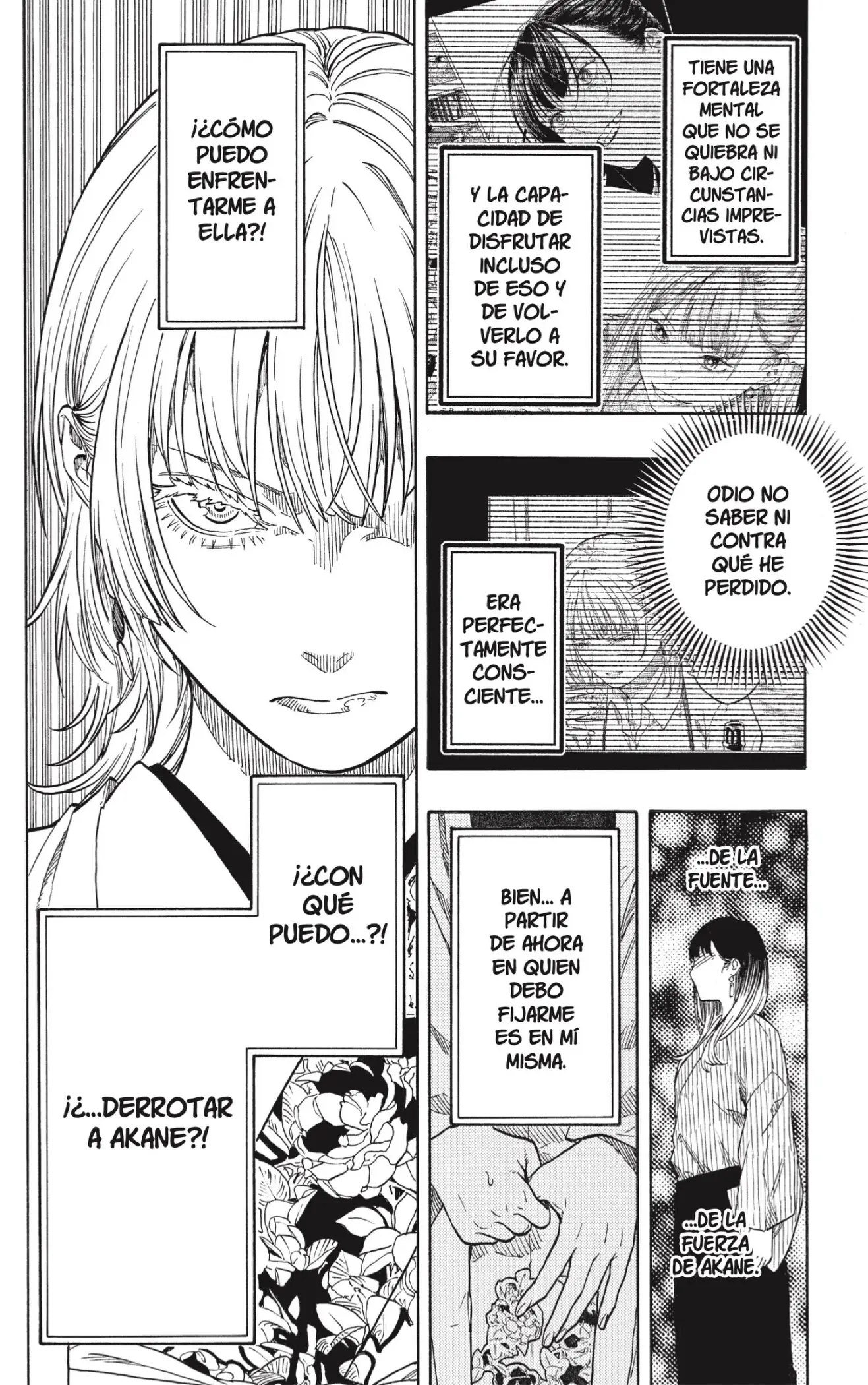 Akane-banashi capítulo 216, página 6