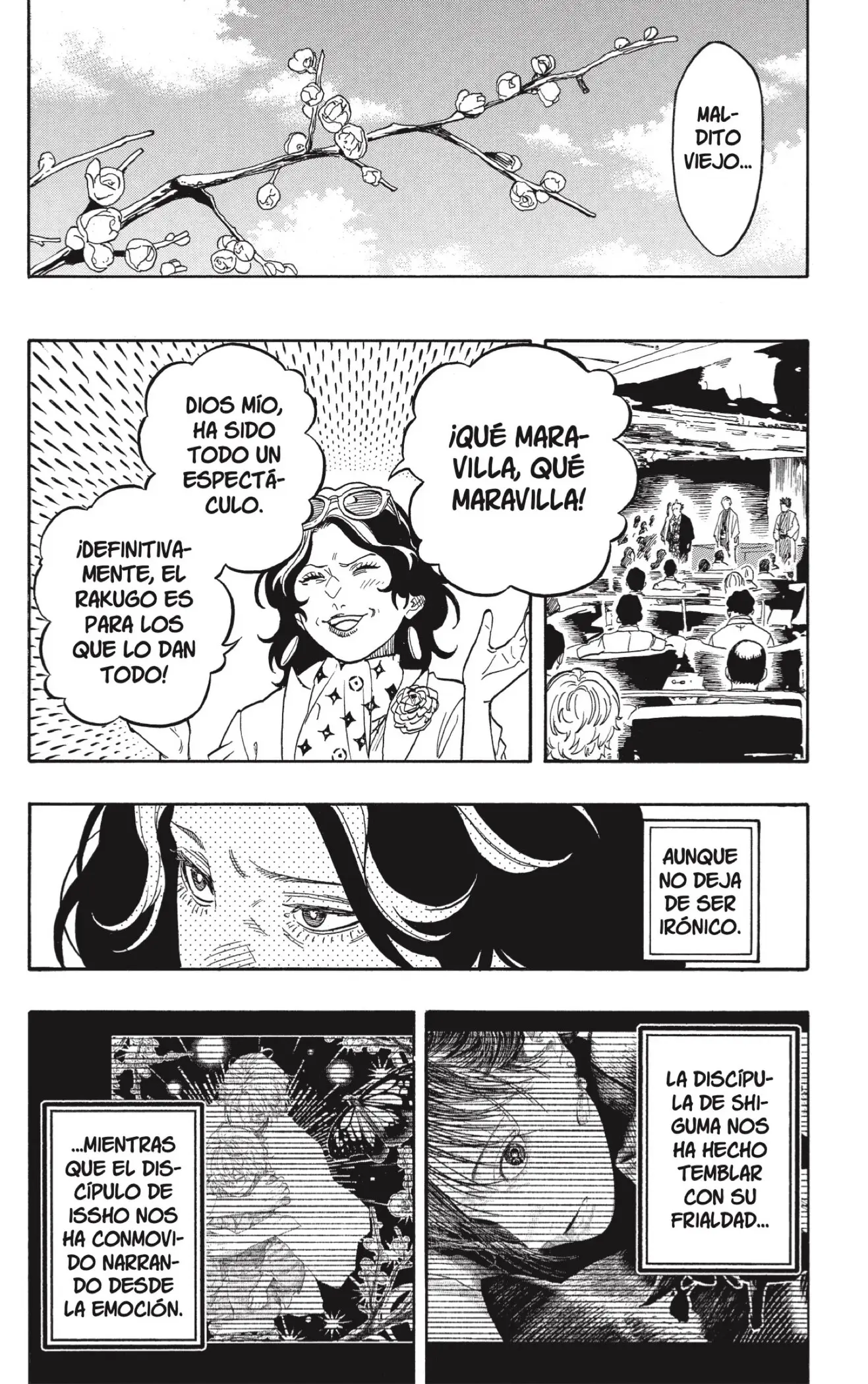 Akane-banashi capítulo 216, página 12