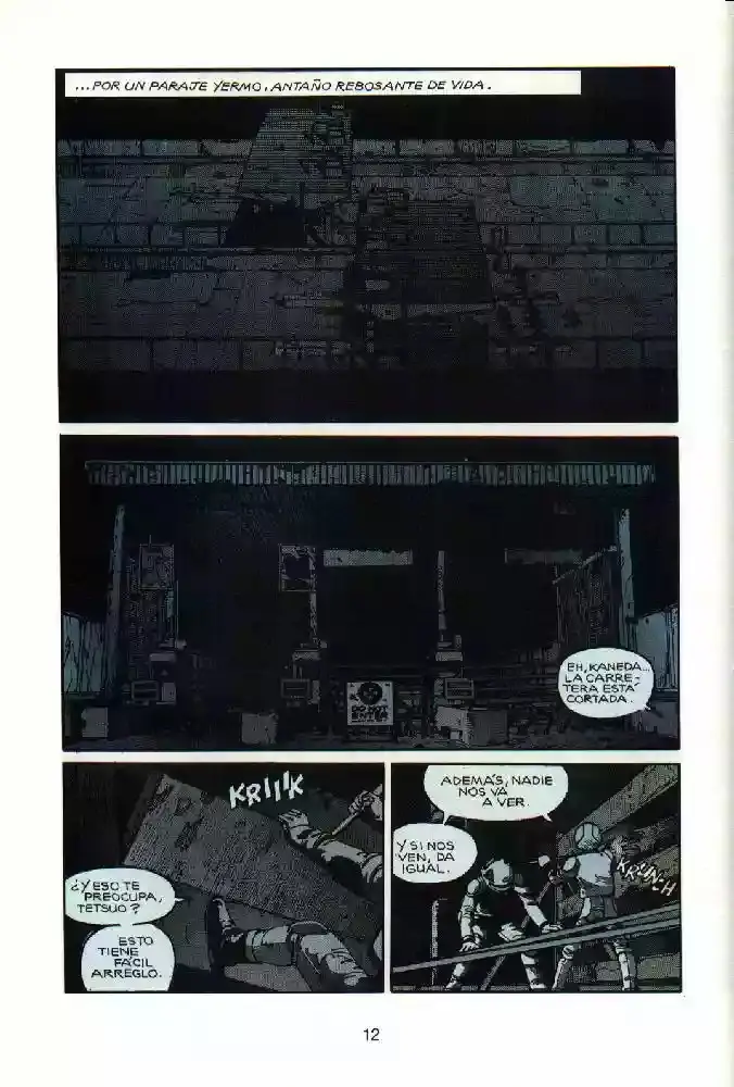 Akira capítulo 1, página 12