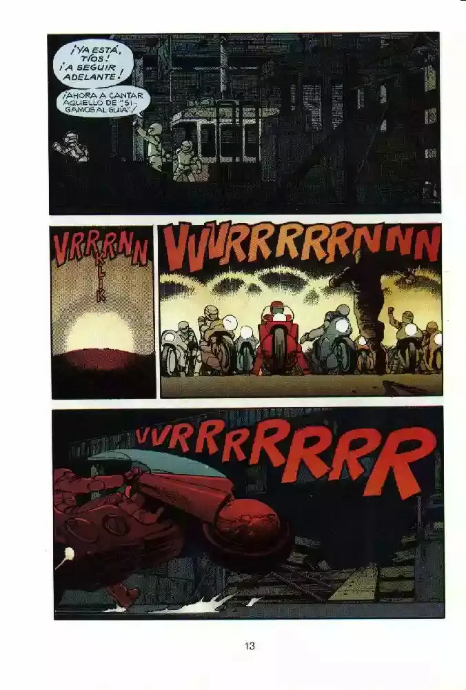 Akira capítulo 1, página 13