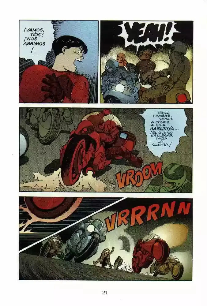 Akira capítulo 1, página 21