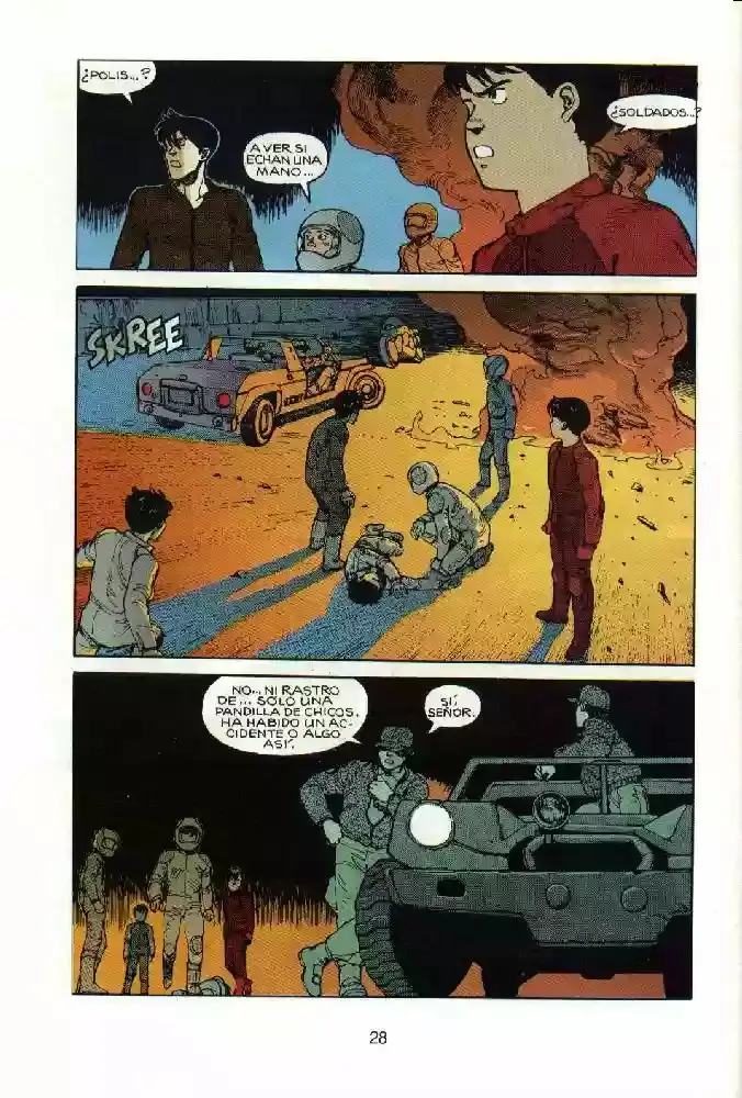 Akira capítulo 1, página 28
