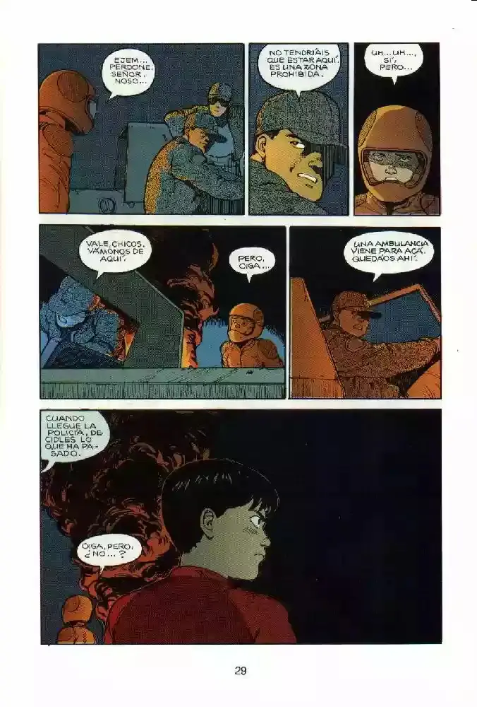Akira capítulo 1, página 29