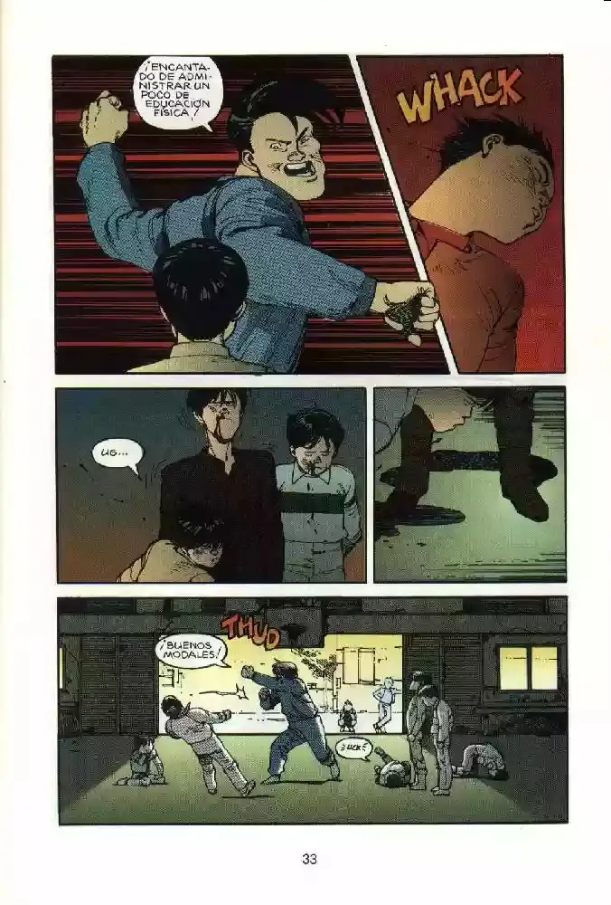 Akira capítulo 1, página 33