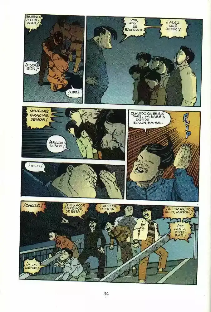 Akira capítulo 1, página 34