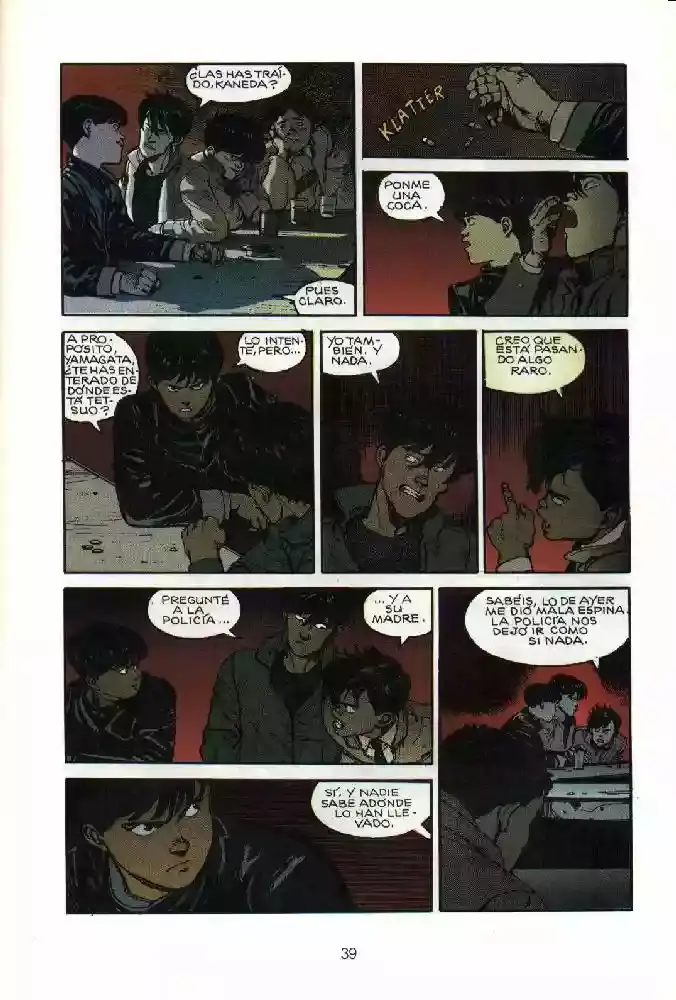 Akira capítulo 1, página 39