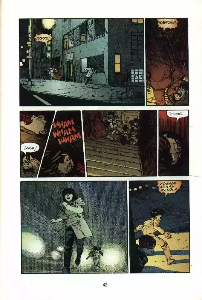 Akira capítulo 1, página 43