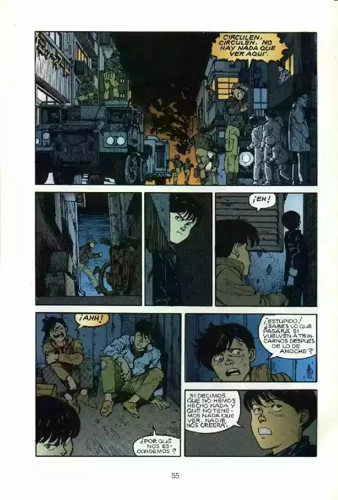 Akira capítulo 1, página 55