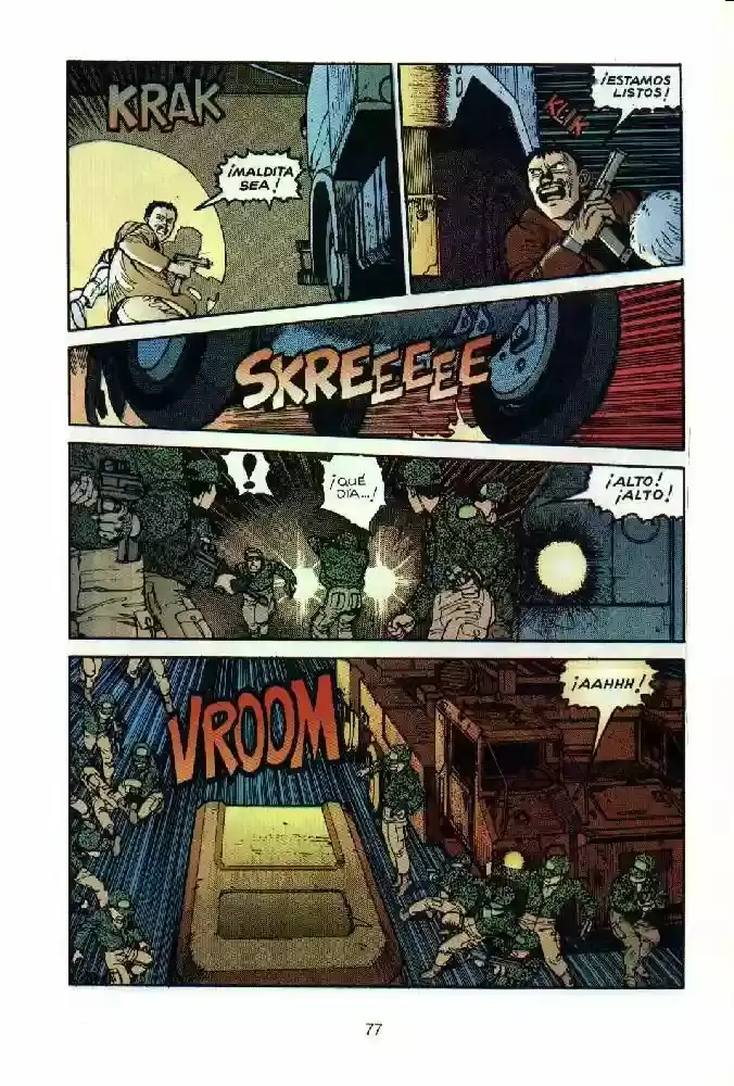 Akira capítulo 1, página 77