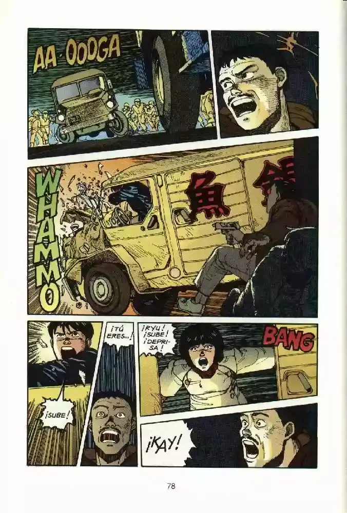 Akira capítulo 1, página 78