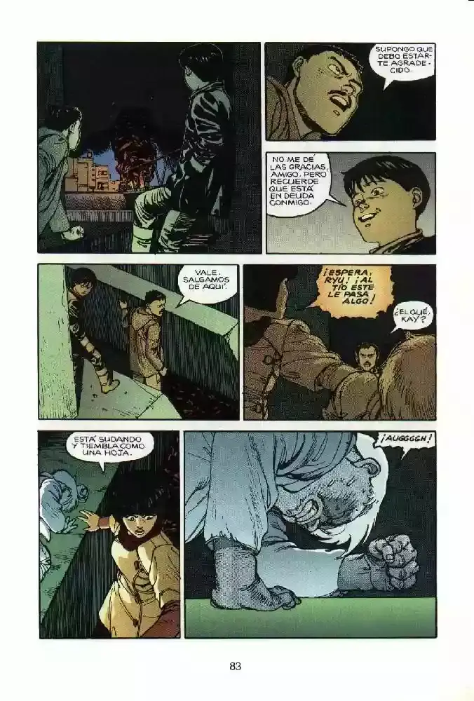 Akira capítulo 1, página 83