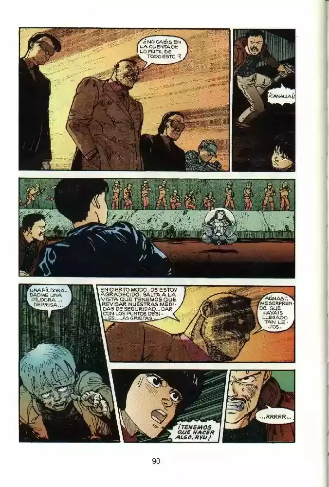 Akira capítulo 1, página 90