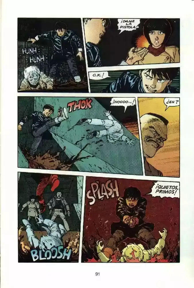 Akira capítulo 1, página 91