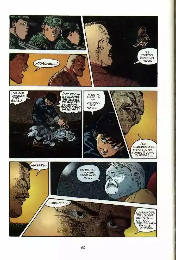 Akira capítulo 1, página 92