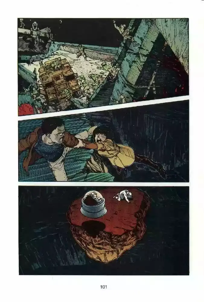 Akira capítulo 1, página 101