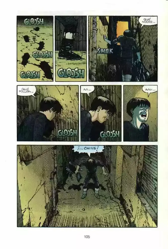 Akira capítulo 1, página 105