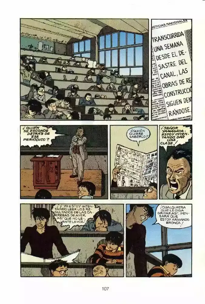 Akira capítulo 1, página 107