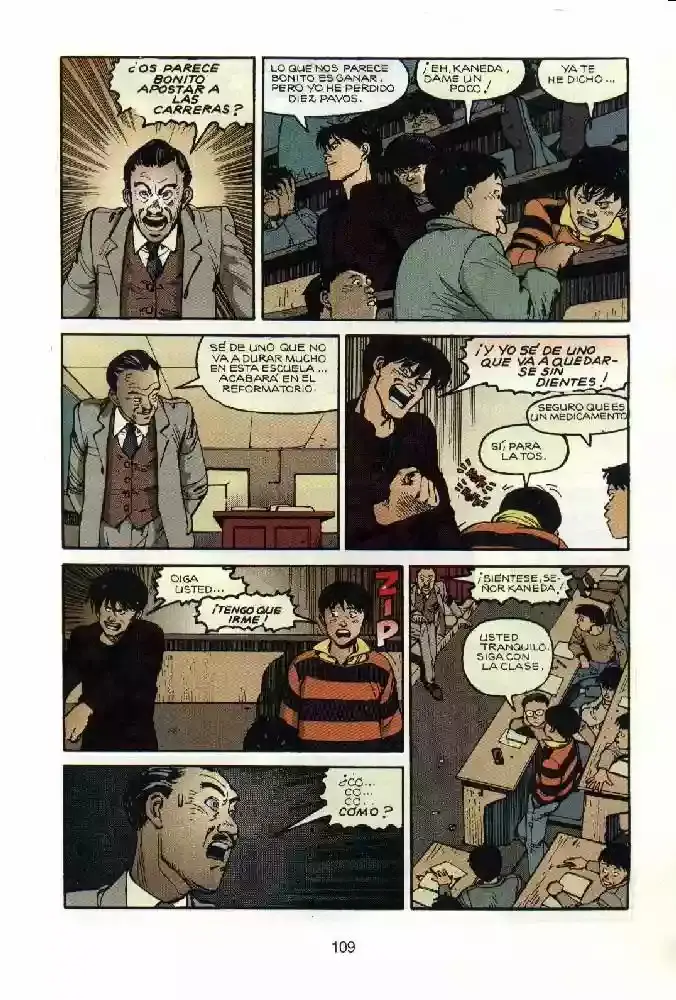 Akira capítulo 1, página 109