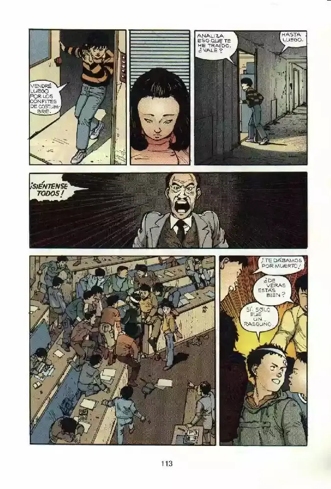 Akira capítulo 1, página 113