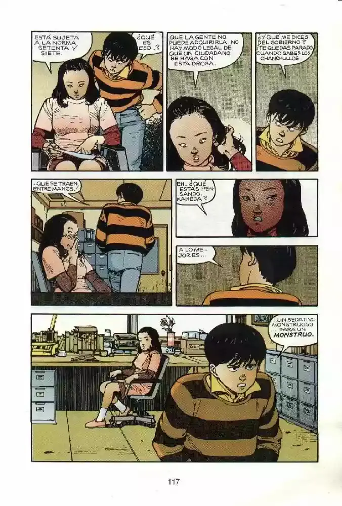 Akira capítulo 1, página 117