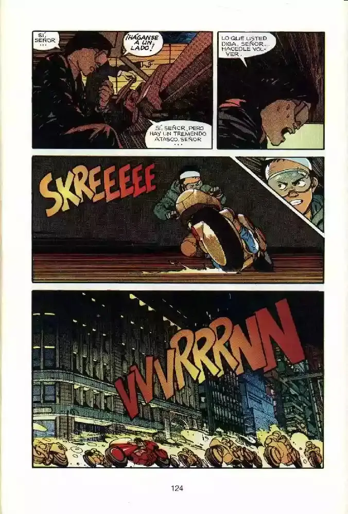 Akira capítulo 1, página 124