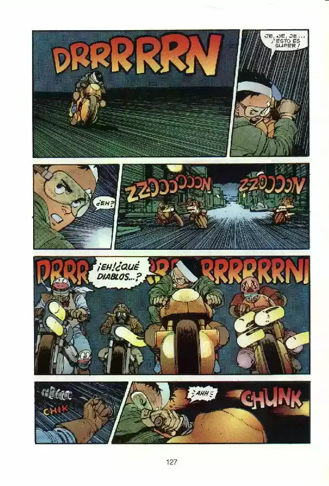 Akira capítulo 1, página 127