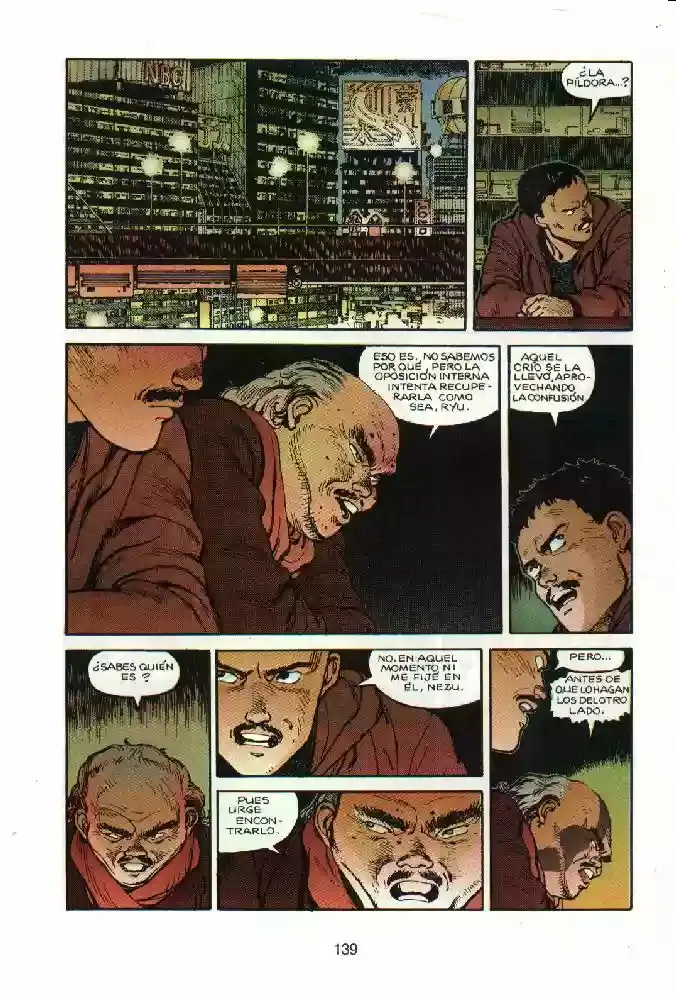 Akira capítulo 1, página 139